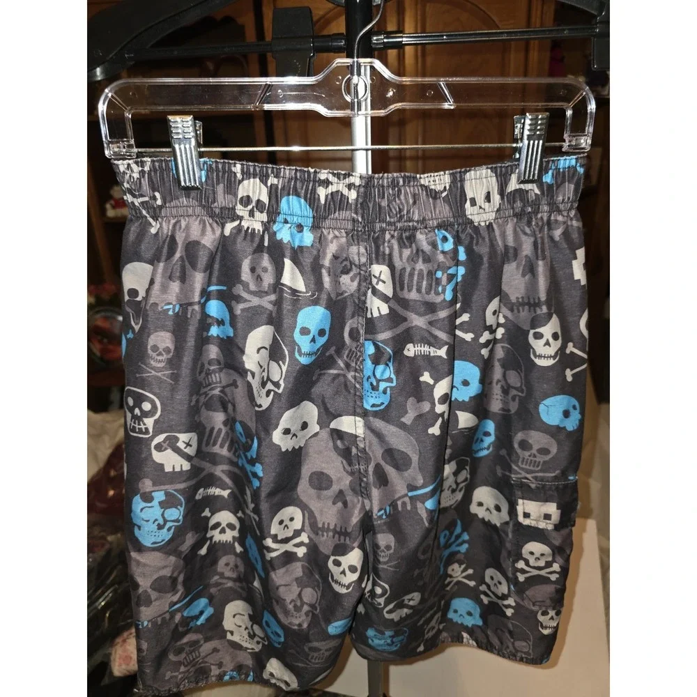 Hang Ten‎ Boys Large Swim Trunks. Skulls, 15-18